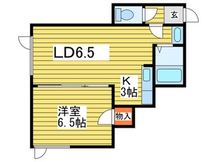 キラメック美術館通りの物件間取画像